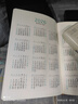 朗捷（longe）365天日程本每日计划本效率手册2026年日历记事本马年年历本笔记本本子定制 蓝色/搭扣（2026年单本） 实拍图