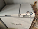 北极熊（BEIJIXIONG）双温冰柜家用小型双箱冷柜 冷藏冷冻两用柜双门商用大容量卧式冰箱节能省电 双门双温211升【一级能效 全国联保】 211L 实拍图