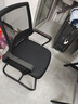 点萤 电脑椅子弓形椅办公椅久坐舒服座椅宿舍椅子靠背椅DNY-84pro 【升级防倾底角】黑框黑网 实拍图