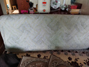四季通用蕾丝沙发套罩靠背巾欧式简约现代扶手盖布万能防尘垫防滑 加厚大麦-米 宽1米*长2米【坐垫靠背通用】 实拍图