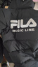 FILA 斐乐官方情侣羽绒服2025年冬时尚休闲连帽上衣男女同款保暖外套 实拍图