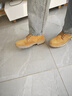 森馬（senma）时尚潮流英伦马丁靴系带高帮休闲男靴610313608 咖喱黄 47码 实拍图