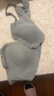 婧麒（JOYNCLEON）前开扣小贝壳哺乳内衣女薄款聚拢怀孕期产后喂奶睡觉孕妇文胸 少女肤-升级款【主图是灰色哦】 M 实拍图