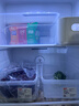 禧天龙保鲜盒冰箱收纳盒抽屉式冷藏果蔬收纳盒冷冻食材抽屉盒小号3个 实拍图