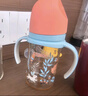 贝亲（Pigeon）PPSU双把手防胀气奶瓶240ml 丛林小兔 M号奶嘴 3月+ AA218 实拍图