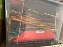 宜家（IKEA）SAMLA萨姆拉高透明收纳箱塑料书籍衣服玩具整理收纳神器 有盖65公升 实拍图