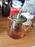暮云泡茶壶加厚玻璃茶壶大容量办公室茶具养生高硼硅耐高温 750ml 实拍图