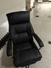 顾全电脑椅办公椅可躺160° 久坐舒适老板椅 人体工学椅C570金黑纤 实拍图