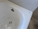 美标铸铁浴缸 1.7米 1.5米嵌入式扶手无裙普通家用成人防滑 2508/2708 【无扶手】嵌入式铸铁浴缸 1.5m 实拍图
