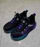 男童鞋子春秋冬季运动鞋新款皮面防水防臭学生中大童儿童跑步鞋 601/黑紫色 【防水皮面】 34 码(内长22.0cm) 实拍图