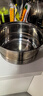 美厨（MAXCOOK）蒸锅 不锈钢28cm单层蒸锅 加厚复合底 燃气炉电磁炉通用 实拍图