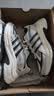 阿迪达斯（adidas）男鞋 2026秋季新款运动鞋舒适板鞋时尚潮流低帮耐磨透气休闲鞋 白蓝/时尚/新款/主推 40 实拍图