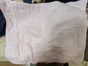 全棉时代浴巾纯棉速吸易干六层素色水洗纱布浴巾经典粉 80cm×140cm 实拍图