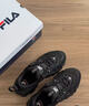 斐乐（FILA）猫爪5代官方女复古运动鞋杨幂同款新款休闲鞋老爹鞋 黑-BK 37.5 实拍图