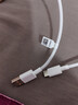 华为原装6A数据线 USB Type-A转USB Type-C/1m线长/支持66W（11V6A）充电 白色CC790 实拍图