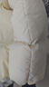 优衣库童装男童女童蓬松羽绒茄克外套夹克羽绒服478148 01 乳白色 150 实拍图