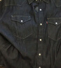 Levi's李维斯男士经典宽松蓝色牛仔衬衫时尚简约美式水洗情侣外套 中蓝色 XL 实拍图
