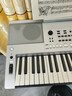雅马哈（YAMAHA）KB308电子琴贵族银儿童成人便携式教学娱乐61键官方标配+全套配件 实拍图