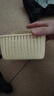 【特惠限量抢】仿藤编桌面收纳篮塑料收纳筐厨房储物筐 多功能收纳筐【2个】14.5*9.5*7cm 实拍图