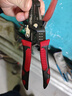 德力西电气剥线钳电工拔线剪线钳7寸多功能电缆拨线神器剥线器剥皮钳子工具 九合一多功能剥线钳+电工胶带 实拍图
