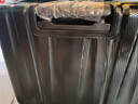 汉客行李箱男拉杆箱女登机旅行箱18英寸墨玉黑密码箱镇店之宝再次升级 实拍图