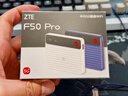 中兴F50 Pro 5G可插卡移动随身wifi6无线网卡便携式热点路由器无限笔记本电脑通用流量车载卡托2025款 F50 Pro 5G全网通内置卡+外置双卡槽插卡版 全程5G不限速，中兴官方流量 网速 实拍图