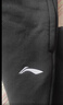 李宁运动裤男2025新款加绒加厚长裤保暖裤子宽松防寒休闲百搭卫裤女 标准黑(平口直筒裤+加绒保暖) 2XL 实拍图