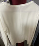 ubras【升级小奶皮肌底衣】修身打底女装保暖打底衫内搭亲肤显瘦上衣 小立领-纯白色 L 实拍图