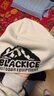 黑冰（BLACKICE） 秋冬户外男女通用跑步运动针织帽城市休闲保暖毛线帽冬季帽子 Z2141-探索-灰 实拍图