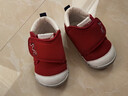 卡特兔宝宝学步鞋春季童鞋儿童鞋软底婴儿鞋男童女童室内机能鞋 红色-棉纱 19 内长12.0cm 脚长11.0-11.5 实拍图