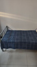 洁丽雅（Grace）A类抗菌全棉床单100%纯棉学生单人被单床罩1.2米床 蓝调160*230cm 实拍图