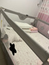 M-CASTLE床围栏宝宝床护栏婴儿童床边防摔挡板防掉床上护栏单边升降免打孔 星灰 三面装 (组合款免打孔安装) 1.8米床型(1.8米+2.0米+2.0米) 实拍图