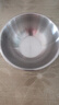 不锈钢盆沙拉盆家用厨房大号料理打蛋和面水果烘焙 17cm 1个 【刻度盆/700ML】 实拍图