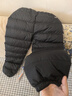 保姆鹅 儿童羽绒裤宝宝羽绒裤男童女童外穿羽绒裤羽绒内胆裤[NM2173] 炭黑 140 实拍图