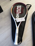 Wilson威尔胜TOUR ONE复古拍减震轻量大拍面全碳素一体网球拍WR106510U2 实拍图