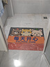 卡通地垫入户门垫浴室吸水脚垫卫生间卧室门口地毯家用进门垫 每天开心 橘色 50cm*80cm 1件数 实拍图
