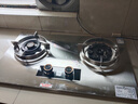 樱花帝王煤气灶双灶具嵌入式家用猛火燃气灶天然气大火力液化气罐装台式炉 【天然气】右炉增压猛火+加强不锈钢 金榜TOP1 实拍图