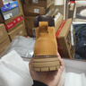 骆驼（CAMEL）王俊凯同款马丁靴高帮秋户外工装大黄靴男 GE122W7757T 金黄 42 实拍图