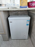 志高（CHIGO）小冰柜家用冷冻小型一级节能省电迷你卧式冷藏保鲜储母乳冷柜 【一级能效 全国联保】 106L 单温单门 实拍图