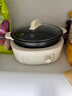 小熊（Bear）电火锅 火锅专用锅电锅家用3-4个人 不粘分体式可拆洗多功能涮肉电煮锅火锅锅 F40P3 4L防烫把手 实拍图