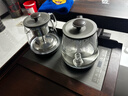 FUNORK全自动上水电热水壶 茶台烧水壶家用办公一体机茶桌茶几嵌入式茶具电茶炉套装 RY-10钛灰色蒸茶款 实拍图