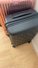 米家小米行李箱20英寸拉杆箱可登机箱万向轮旅行箱男女小型密码箱黑色 实拍图