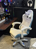 珂尔司电竞椅电脑椅子男女生游戏久坐舒适人体工学椅转椅办公椅座椅可躺 【全网低价】字母白蓝-超纤皮-135°联动可躺 实拍图