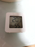温度计室内家用精准婴儿房温湿度计壁挂室干湿计电子数显表高精度 【一只装】白色-迷你温湿度计 实拍图