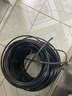 室内外高速千兆超五类六类网线家装工程POE供电监控网线线非屏蔽八芯6类双绞纯铜监控路由网络线 黑色超五类052型号铜包银【室外线双皮】 100米【送水晶头10个】 实拍图