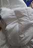 富安娜 舒暖七孔抗菌 纤维被 冬厚被 6.6斤 230*229cm 白色 实拍图