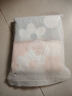 洁丽雅（Grace）花朵毛巾纯棉洗脸巾吸水全棉家用成人擦脸儿童男女士面巾 粉+蓝 实拍图