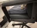 宜家（IKEA）【单品包邮】米博格椅子电脑椅游戏电竞椅升降办公转椅 黑色转椅+脚踏 实拍图