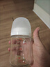 贝亲（Pigeon）玻璃奶瓶宽口径防胀气160ml S号奶嘴 1月+ AA186  实拍图