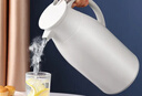 JEKO&JEKO保温壶家用热水瓶暖水壶宿舍大容量开水瓶玻璃内胆 1.6L浅灰色 实拍图